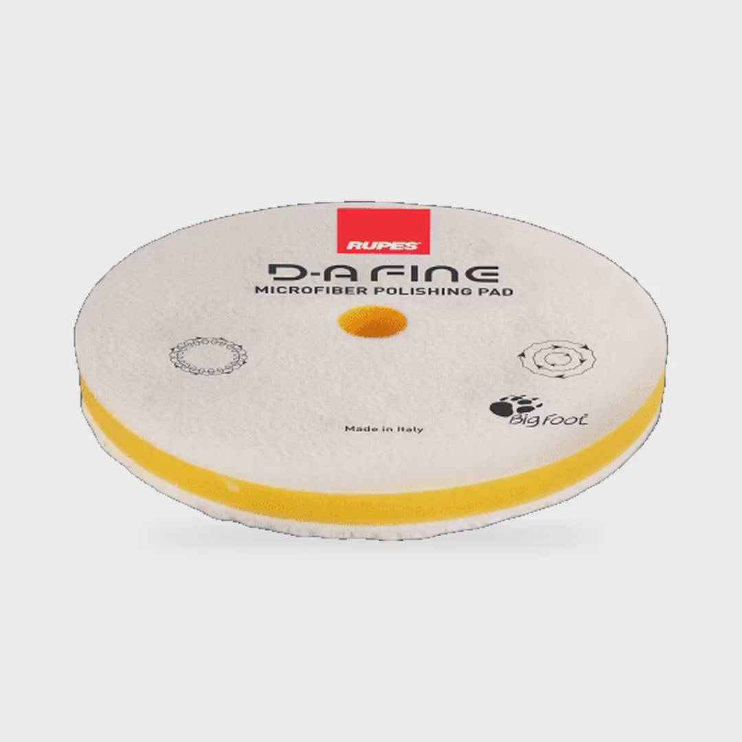 RUPES D-A Series Microfiber Polishing Pad - product showcase video (Rupes) | AUTO SPORTS CAR CARE