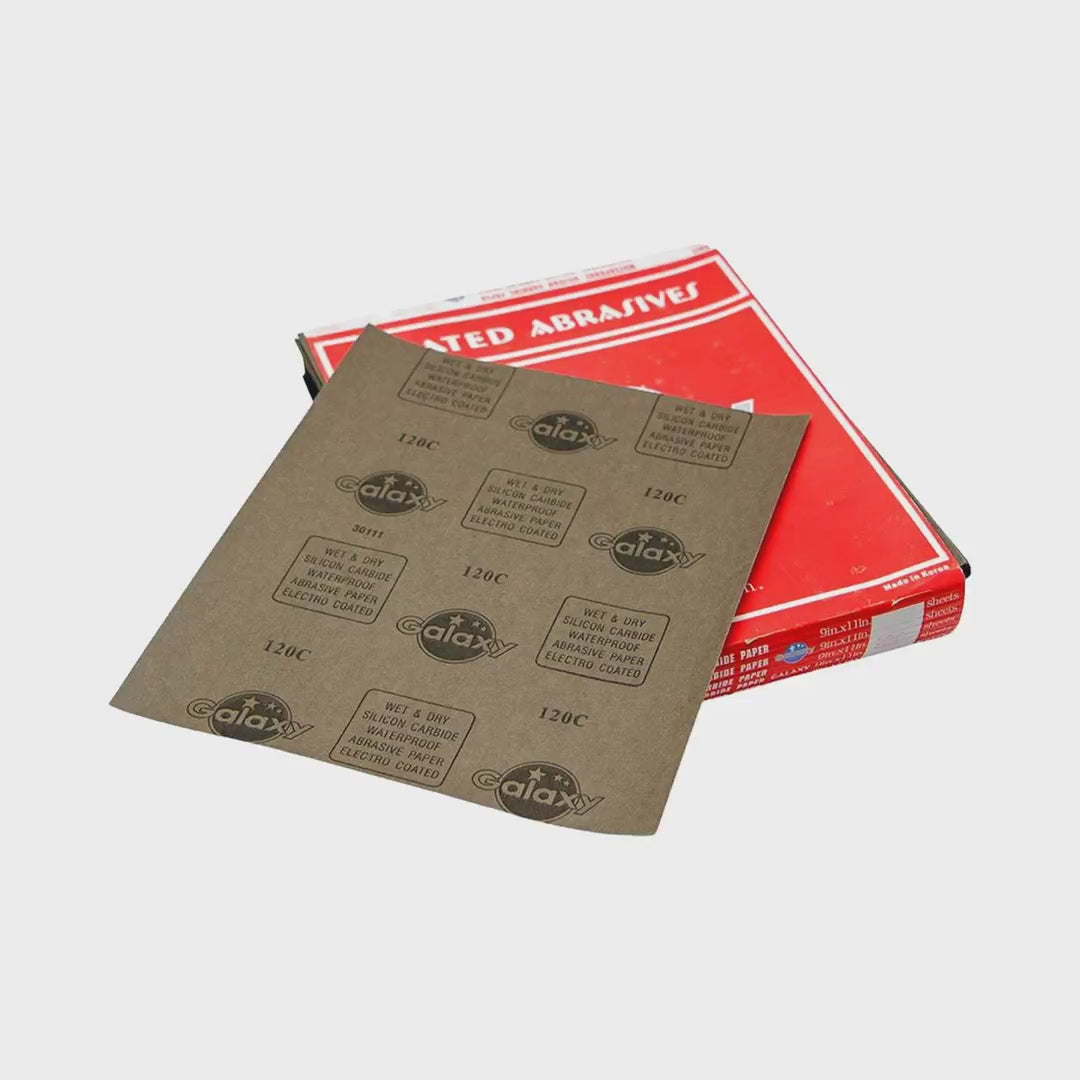 Galaxy Abrasive Paper - product showcase video (Galaxy) | AUTO SPORTS CAR CARE