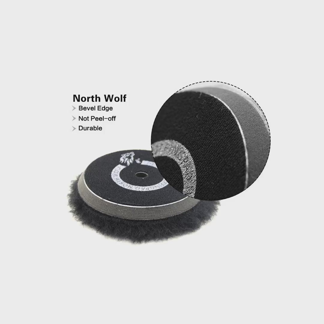 Northwolf Wool Pad Black - product showcase video (Northwolf) | AUTO SPORTS CAR CARE