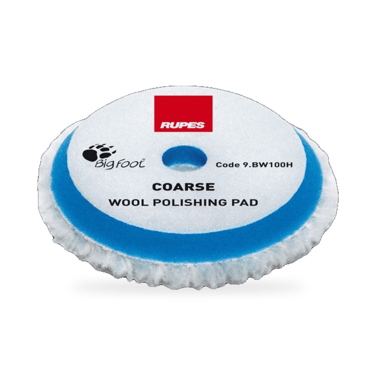 RUPES BLUE WOOL PAD COARSE 80/90MM – Rupes | AUTO SPORTS CAR CARE