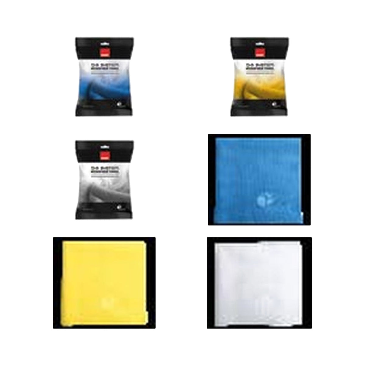 RUPES BigFoot Microfiber Cloths – Rupes | AUTO SPORTS CAR CARE
