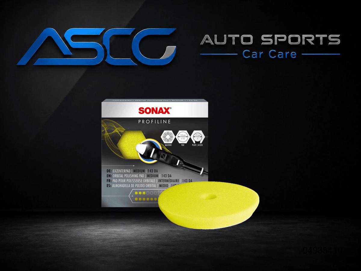SONAX Polishing Pad Finishing Yellow – 143 mm DA, Legacy Catalog – SONAX | AUTO SPORTS CAR CARE